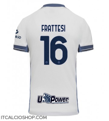 Inter Milan Davide Frattesi #16 Seconda Maglia 2024-25 Manica Corta
